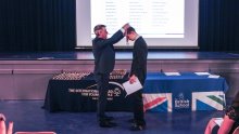 Students honoured with International Award for Young People Students honoured with International Award for Young People