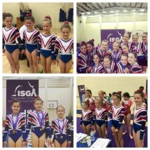 BSN Gymnasts Take on ISGA