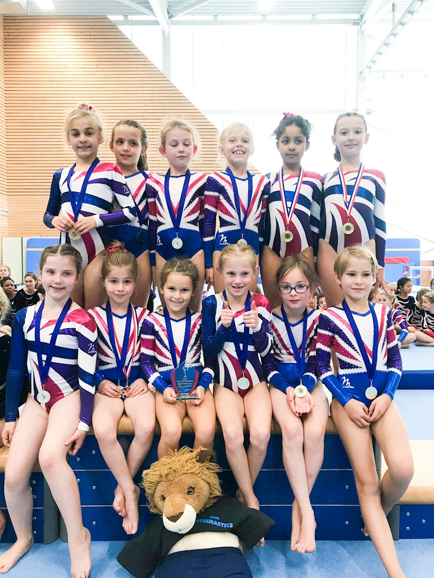 U10 all-round team results – BSN 1st place 