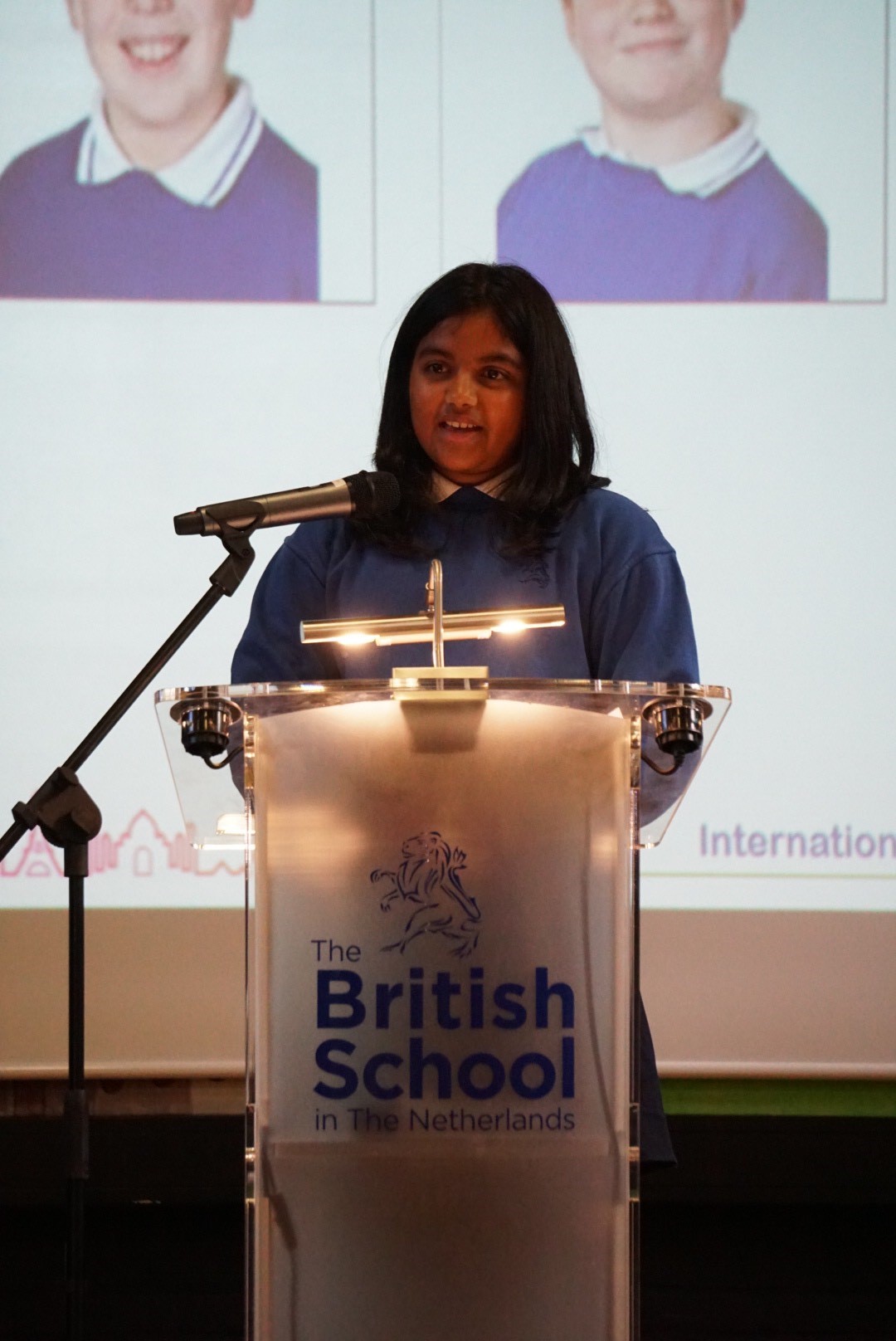British School in the Netherlands' junior school students participated in the second annual Junior School Diamanthorst iSpeak public speaking competition 