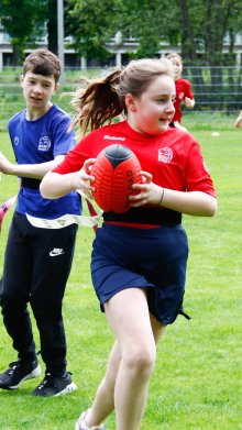 Junior School Y6 Inter-House Tag Rugby Tournament Junior School Y6 Inter-House Tag Rugby Tournament
