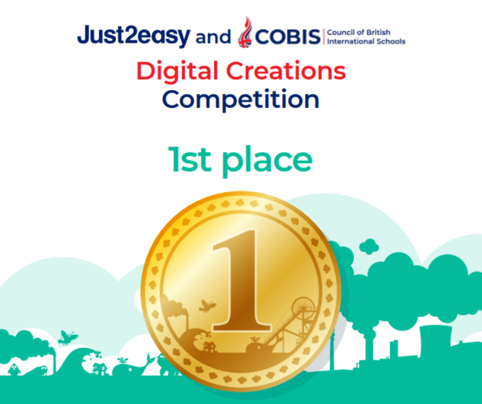 BSN Student Wins First Place in the COBIS Digital Creations Competition