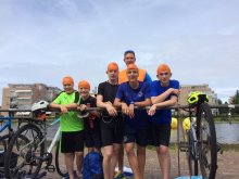 Hard Work Pays Off for BSN Students Competing in MidZomerTriathlon 
